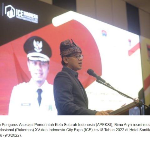 Launching the XV APEKSI and ICE 2022 Rakernas in Padang, Bima Arya Reveals 3 New Things