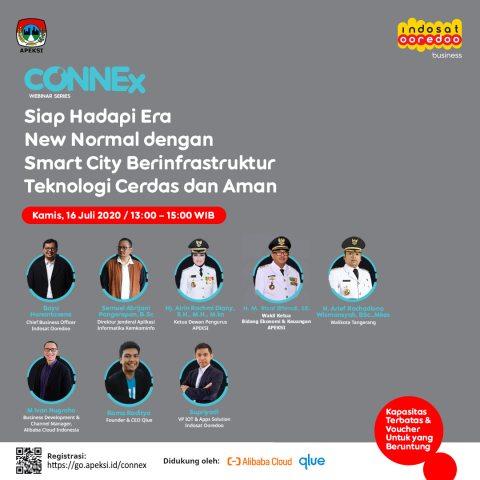 Webinar Siap Hadapi Era New Normal dengan Smart City Berinfrastruktur Teknologi Cerdas dan Aman