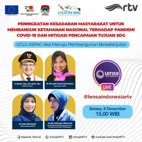 Peningkatan Kesadaran Masyarakat untuk Membangun Ketahanan Nasional terhadap Pandemi COVID-19 dan Mitigasi Pencapaian Tujuan SDG