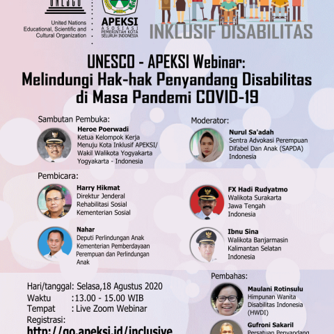 Melindungi Hak-Hak Penyandang Disabilitas di Masa Pandemi COVID-19