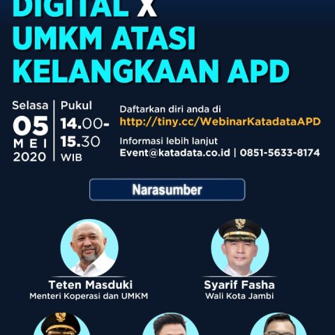 APEKSI dan KATADATA Webinar: UMKM Atasi Kelangkaan APD