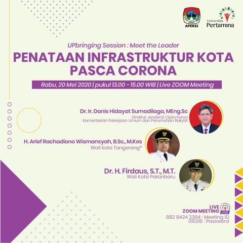 Webinar Penataan Infrastruktur Kota Pasca Corona