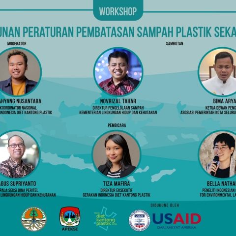 Workshop Penyusunan Peraturan Pembatasan Sampah Plastik Sekali Pakai