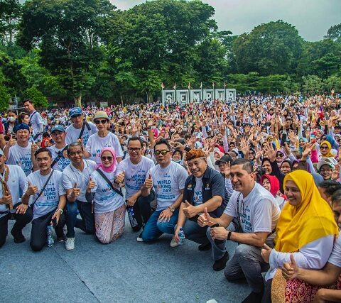 APEKSI Holds World Walking Day 2022 Simultaneously in Cities