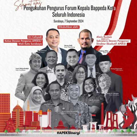 The Inauguration the Board of Indonesia Cities Head of Bappeda Forum