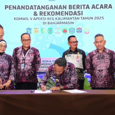 Regional Commissariat V Working Meeting in Banjarmasin