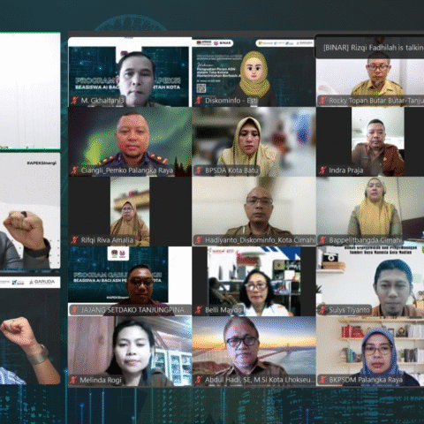 GARUDA-APEKSI Kick-off Webinar Prepares City Civil Servants to Master AI-Based Governance