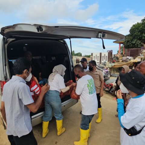 City Government Humanitarian Solidarity Responds to Disaster in Sumatra