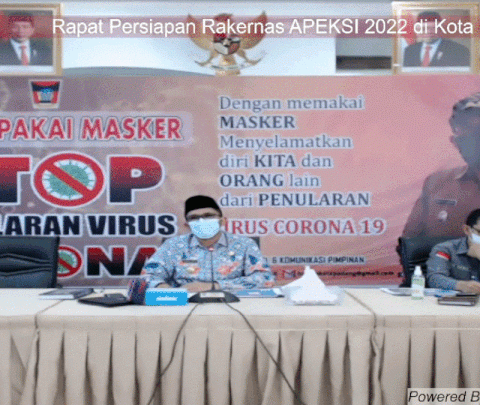 Rakor Persiapan Rakernas XV APEKSI 2021 di Kota Padang