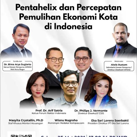 Pentahelix dan Percepatan Pemulihan Ekonomi Kota di Indonesia