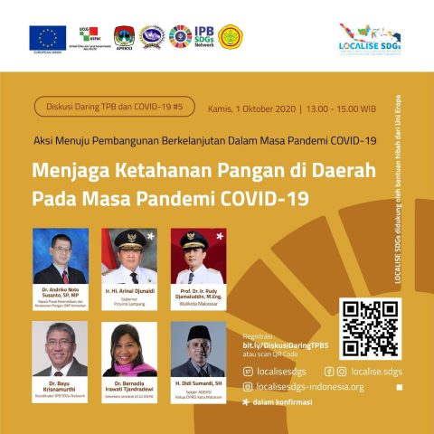 Aksi Menuju Pembangunan Berkelanjutan Dalam Masa Pandemi Menjaga Ketahanan Pangan di Masa Pandemi COVID-19