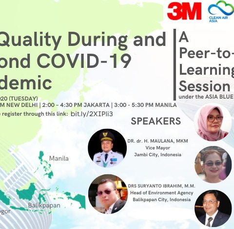Peer to Peer Learning Session on Air Quality During and Beyond the COVID-19 Pandemic