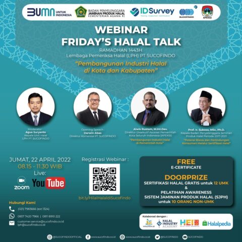 Webinar Pembangunan Industri Halal di Kota Dan Kabupaten