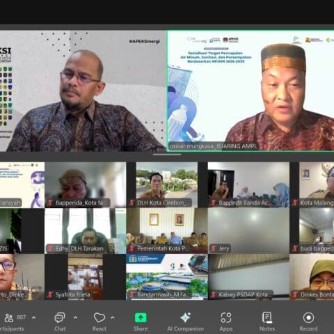 Webinar Nasional RPJMN Di Sektor Air Minum, Sanitasi & Persampahan
